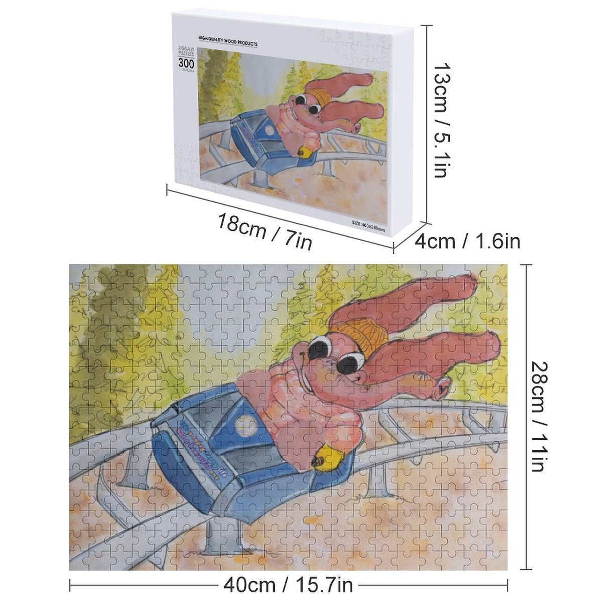 Wooden Picture Puzzle