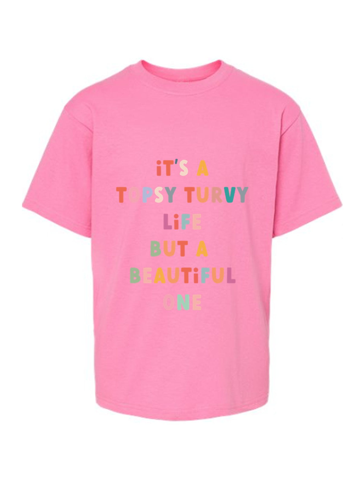 DTF 180gsm Unisex Cotton Short Sleeves T-shirts for Children