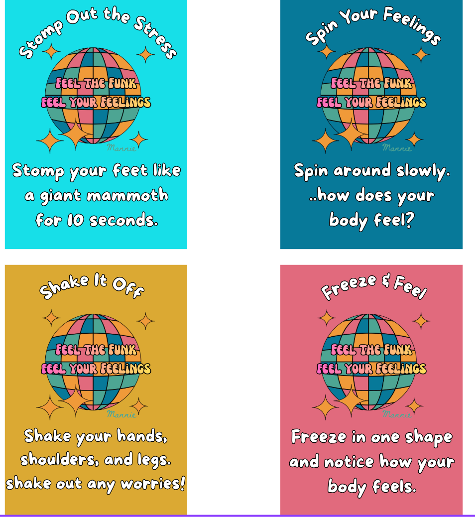 Mannie's Dance/Movement Cards